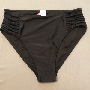 High waisted bathing suit bottom NWT